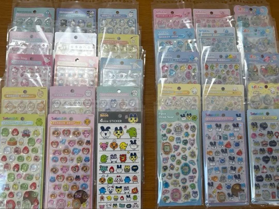 ボンボンドロップシール　セット販売　正規品 【サンリオ】【たまごっち】他