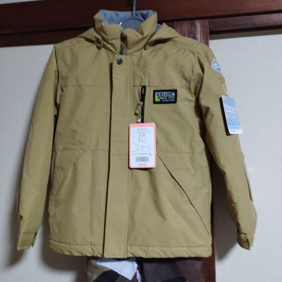 RESEEDA ジュニアスーツ 調節可能 上下セット 140サイズ スノーウェア