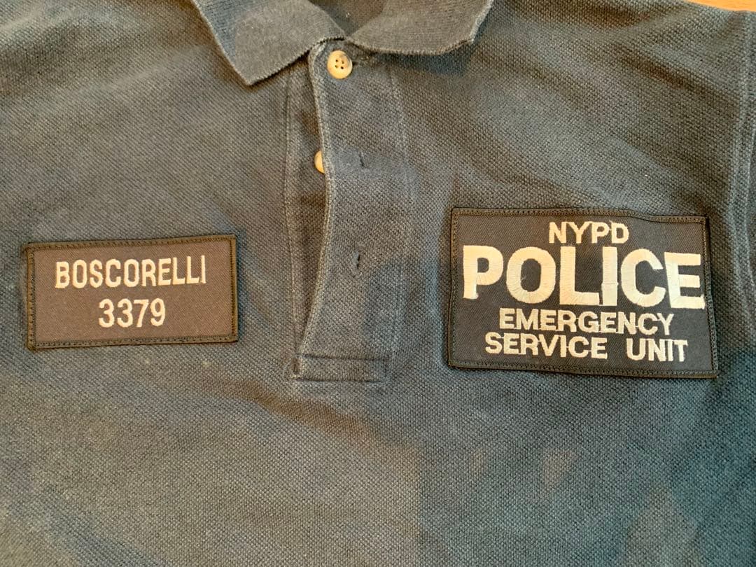 NYPD ニューヨーク市警　ポロシャツ　Tシャツ実物　4点セット　レア