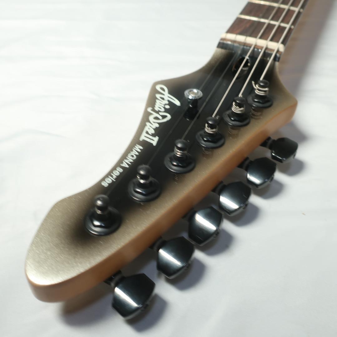 Aria ProII MAGNA series エレキギター メタリックグレー