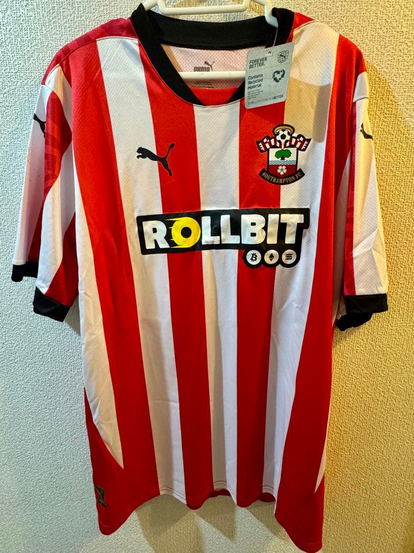 日本代表 菅原由勢 直筆サイン入りサウサンプトン公式レプリカユニフォーム