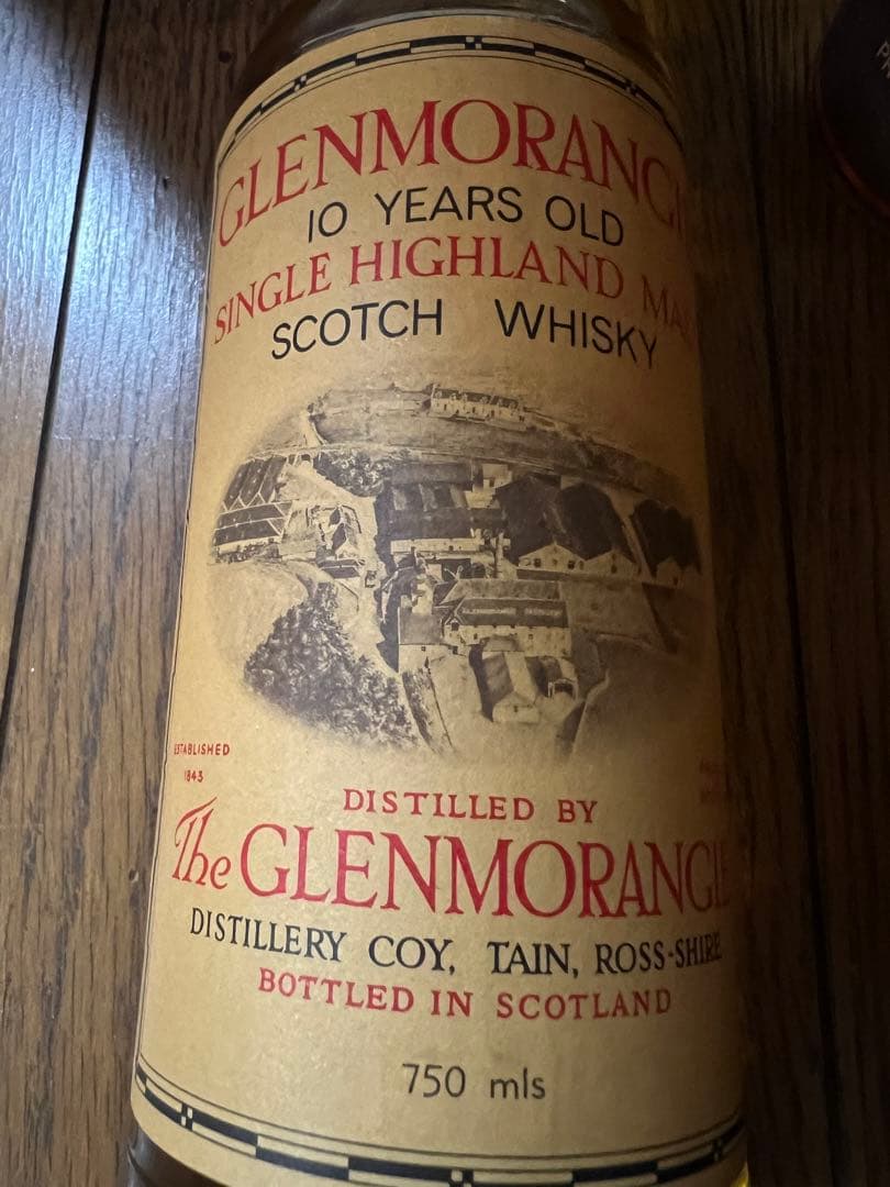 【終売品　貴重】グレンモーレンジ10年 旧々ボトル 750ml