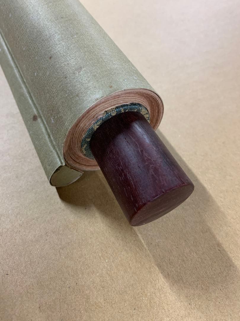 『0080』唐物 花卉草虫図 掛け軸 肉筆 掛軸