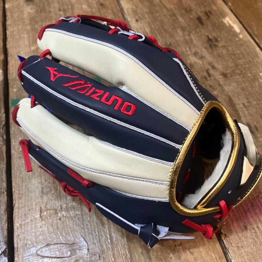 軟式用グローブ【グローバルエリート】勝色コレクション【内野手用／サイズ9】