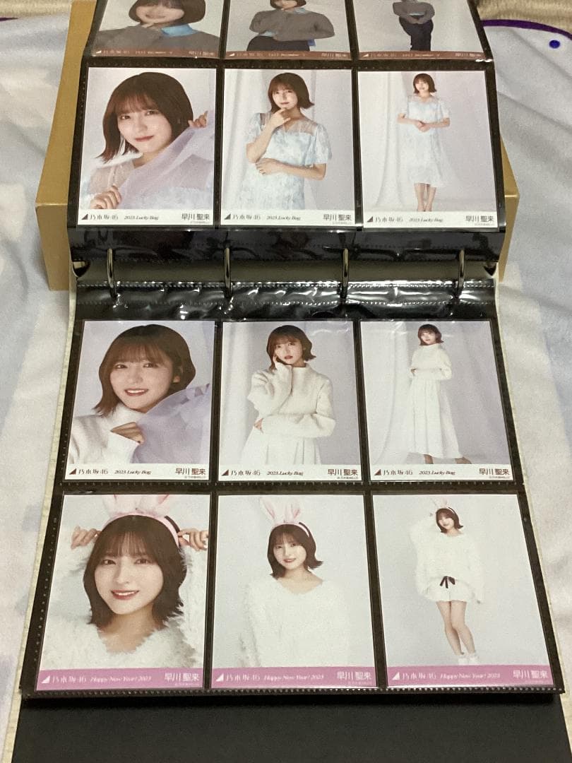 乃木坂 生写真 早川聖来 2019～2023(卒業)フルコンプ+手拭い(サイン)