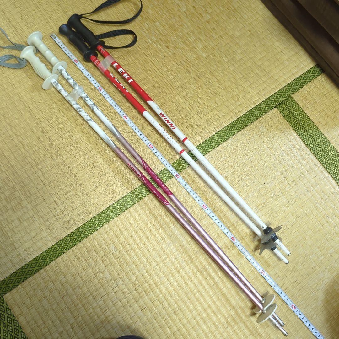 最終値下げ☆子供用スキーSET ６点　板110cm ブーツ21cm〜23,5cm