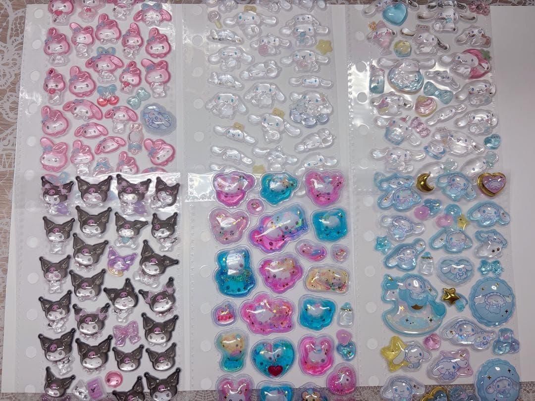 シール帳　完成品３冊　ボンボンドロップ　うるちゅる