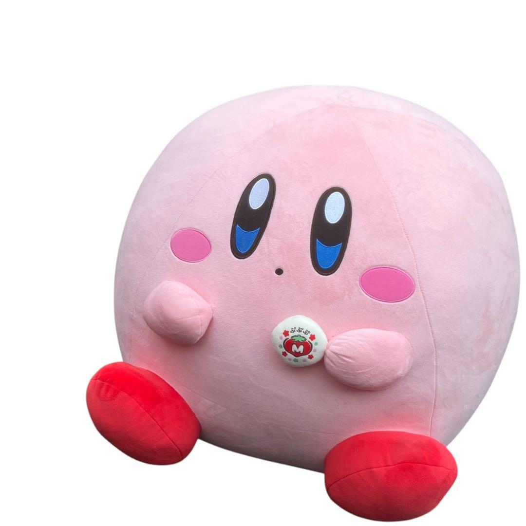 受注限定品 美品　まんぷくカービィ 特大 ぬいぐるみ　おまんじゅうセット