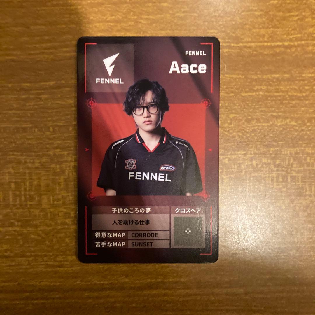 や*ん様 VCJ sp2 プレイヤーカード FENNEL Aace