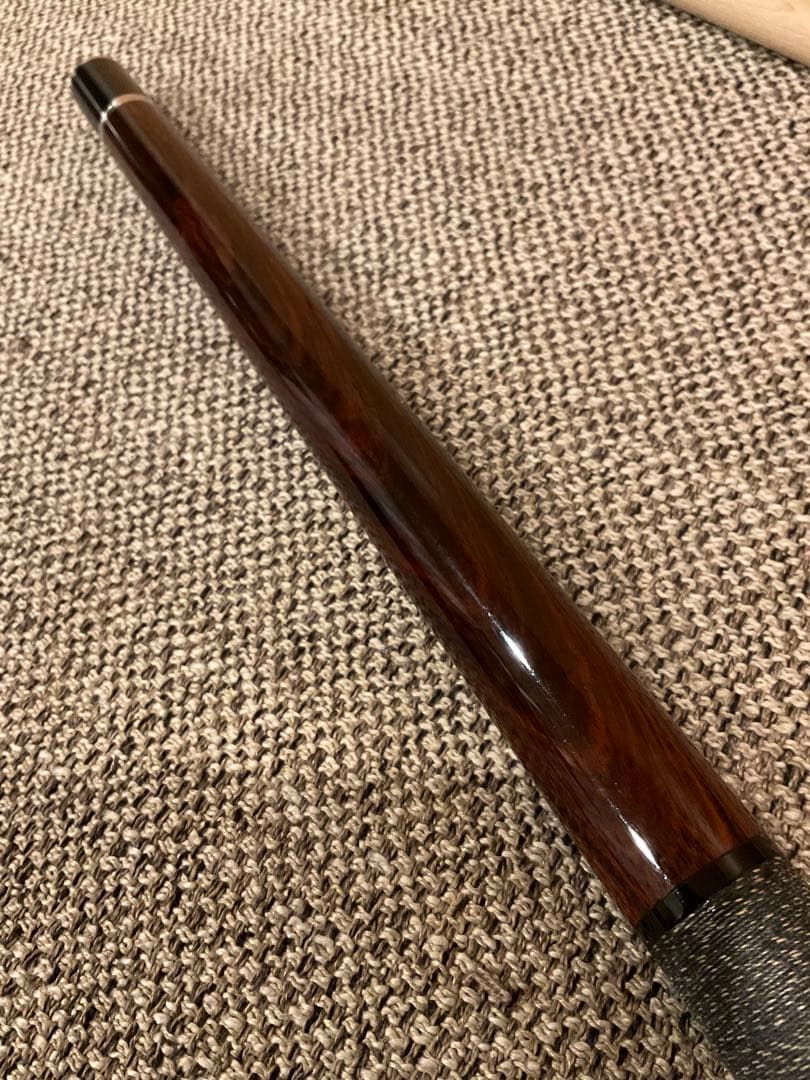 ロビンソン カスタム キュー　ココボロ×アイボリー 18山 逆ネジ　2シャフト