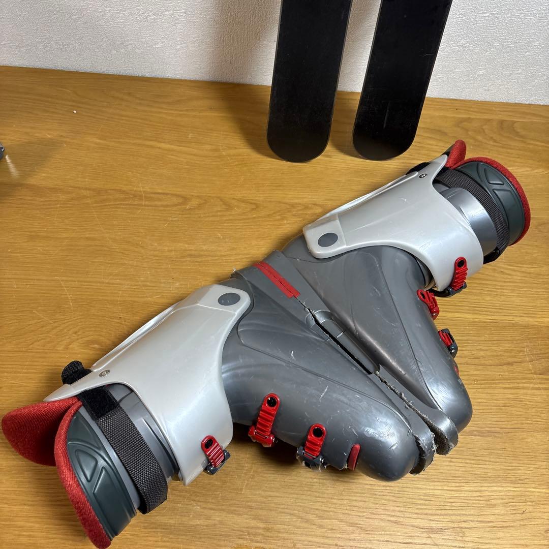 メンズ　ショートスキー　ファンスキーセット　26cm ブーツ　nishizawa