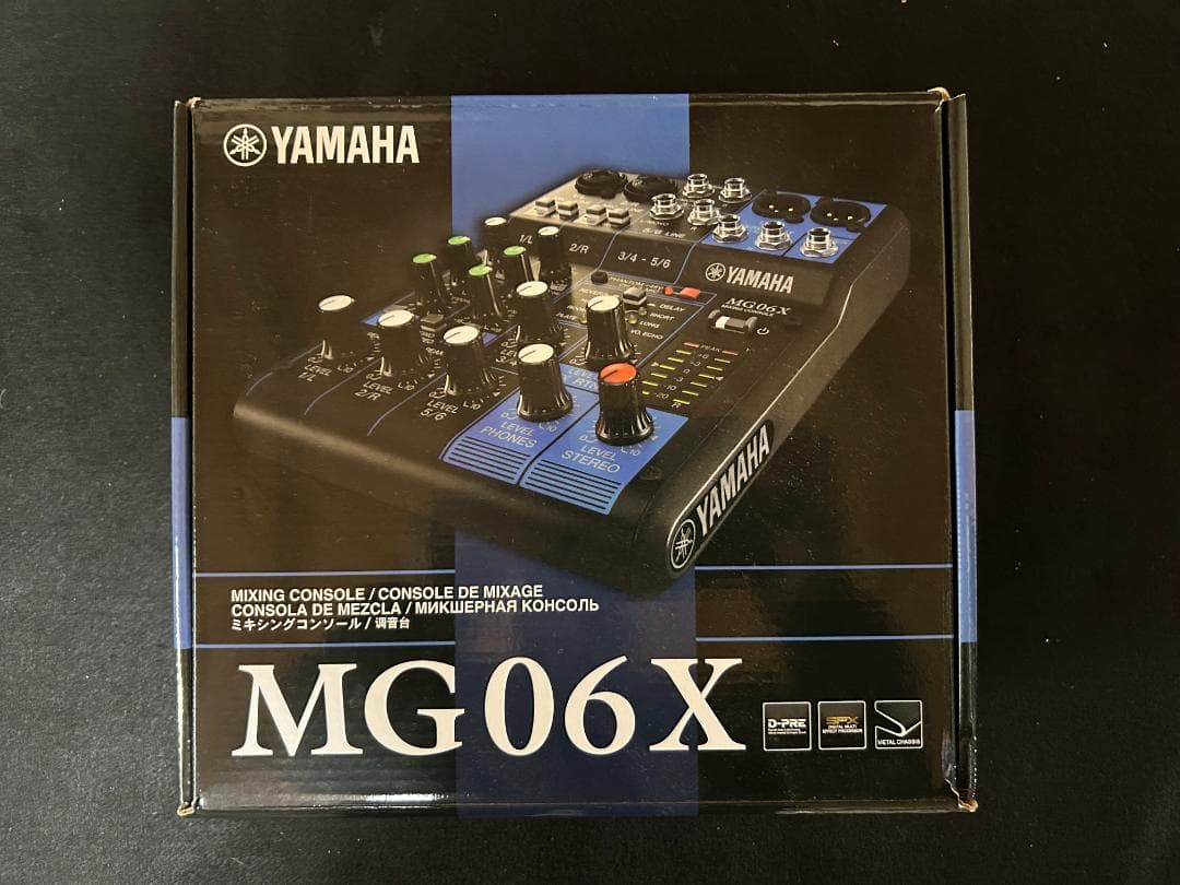 DJ機材 MG06X YAMAHA MIXING CONSOLE