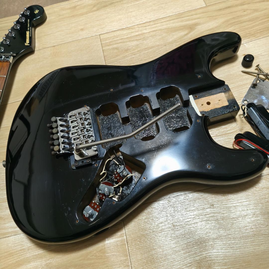 フェルナンデス FST 80年代 JUNK ストラトキャスター ボディ ネック