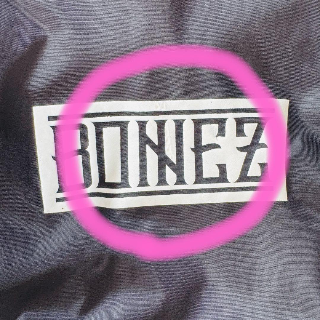 モンキーくん  The BONEZ コーチジャケット ブラック S