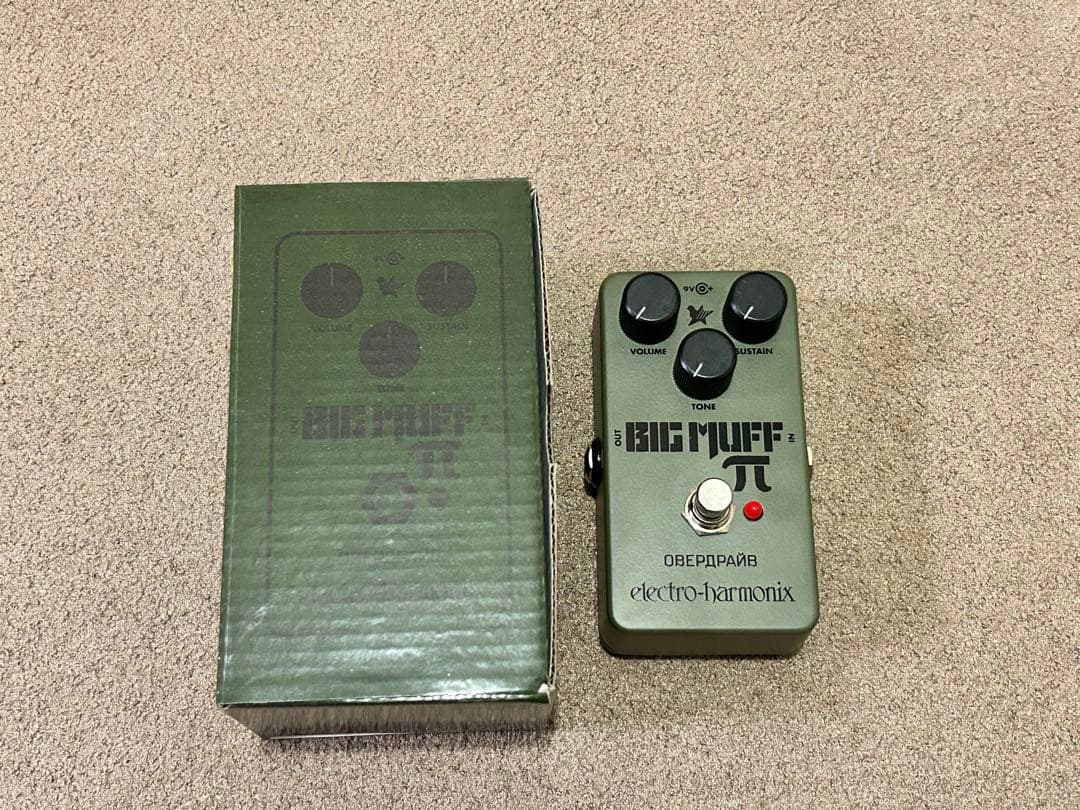 【美品】BIG MUFF π nano russian【取説・箱】