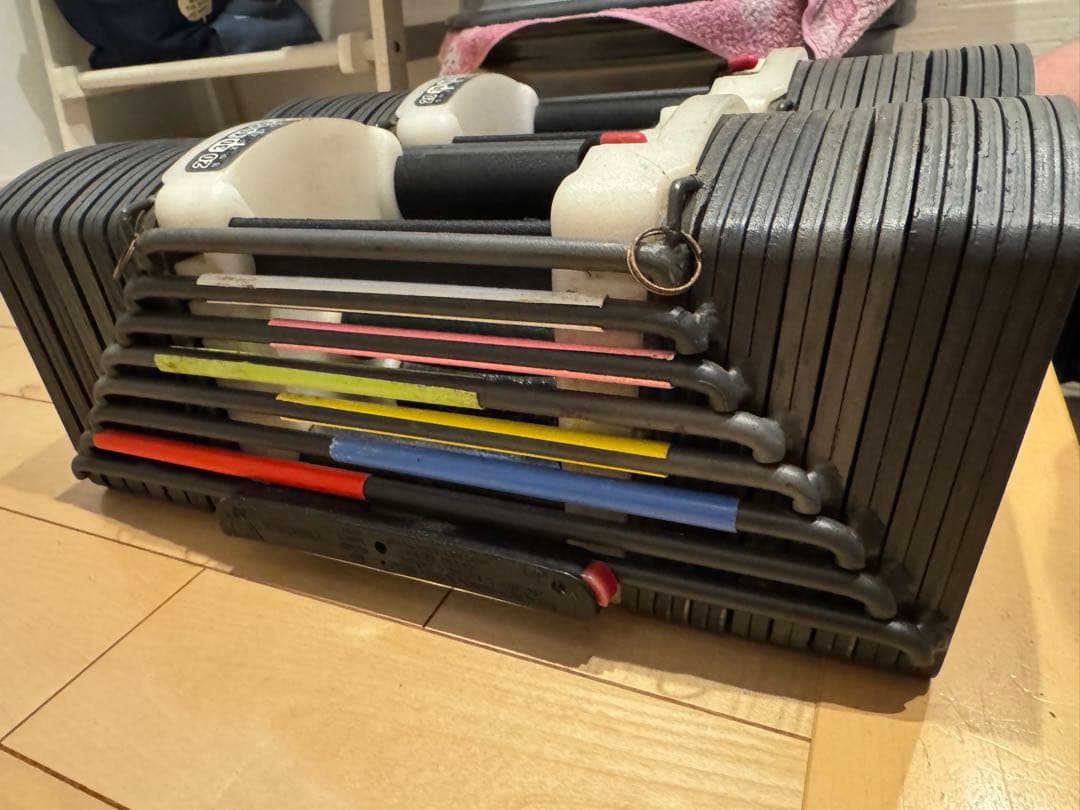 ① SPORT9.0 調節可変式ブロックダンベル 90ポンド (約40.8Kg)