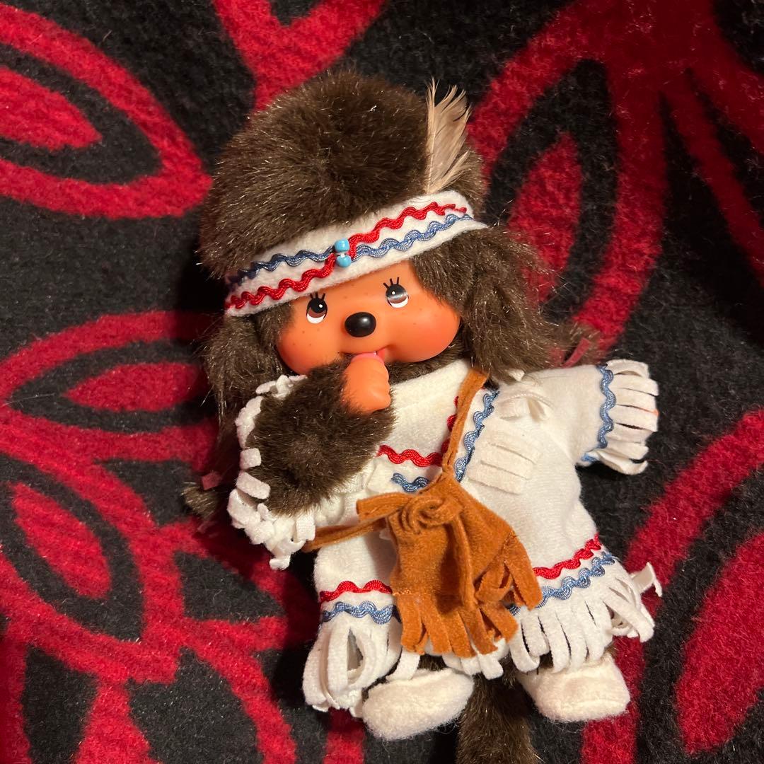 希少 昭和レトロ ワールド モンチッチ ネイティブ アメリカ インディアン