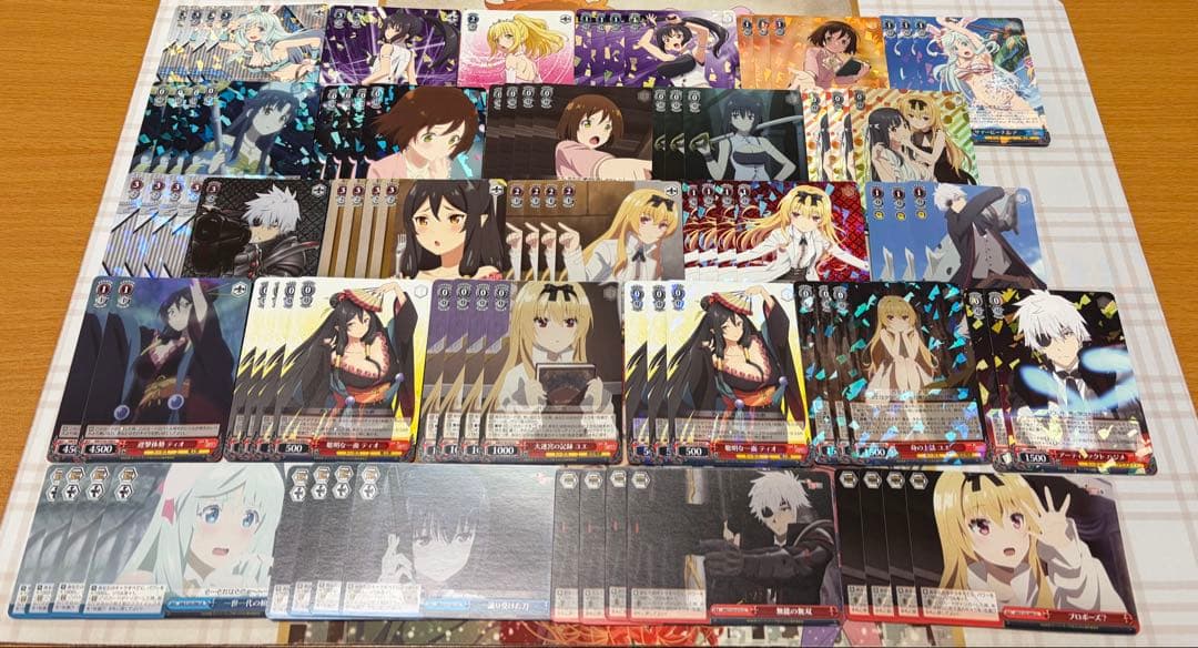 ヴァイスシュヴァルツ　ありふれた職業で世界最強　デッキ　おまけパーツ付き