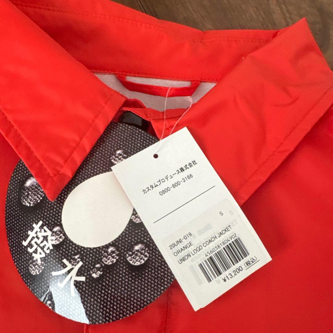 新品UNION ナイロンジャケット コーチジャケットUNION BINDING