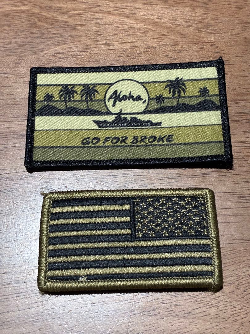 米海軍　アーレイバーク級　イージス艦　ダニエル•イノウエ　パッチ　セット