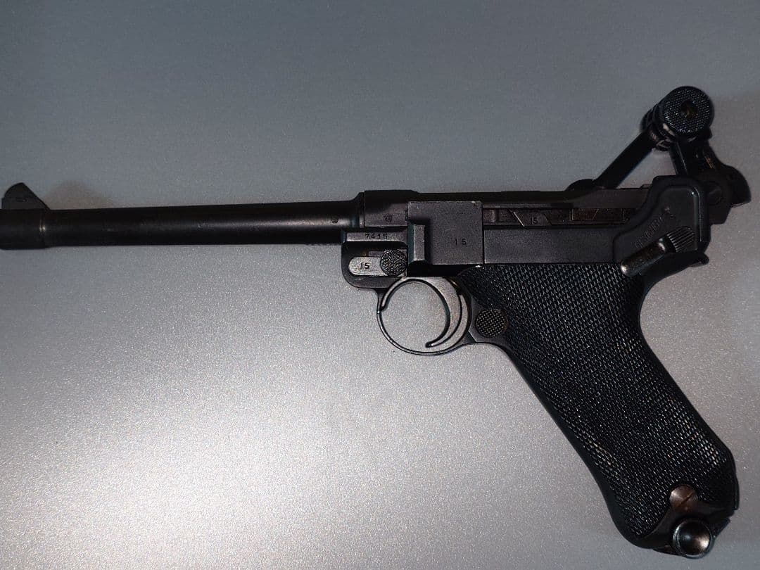 タナカ ルガーP08 HW 6インチ ガスブローバック【美箱付き・動作確認済】