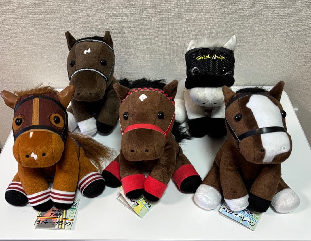 アイドルホースまとめて5体Mラッキーライラック、ヨシオ、メロディーレーン、ゴルシ