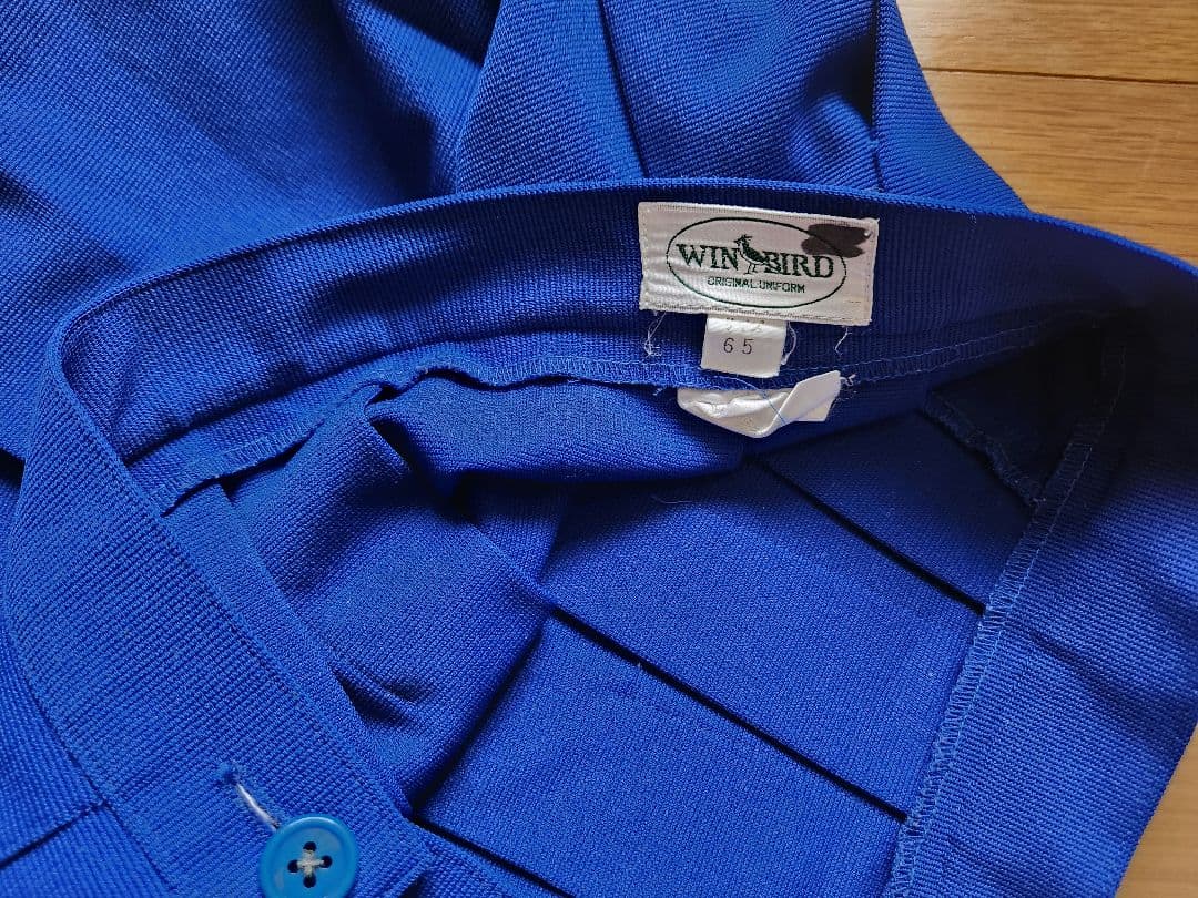 青 フレアスカート サイズ65