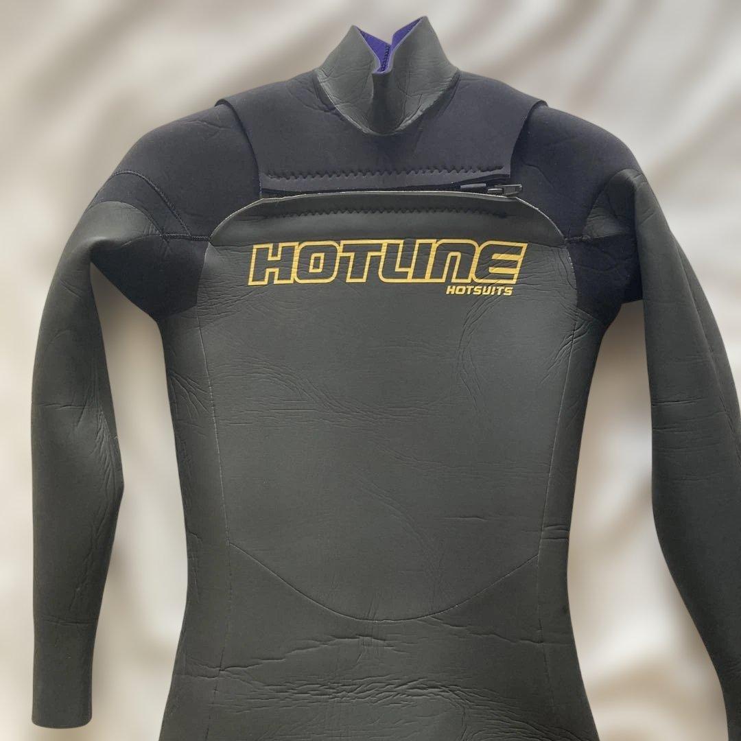 HOTLINEセミドライウェットスーツ 5mm Mサイズ