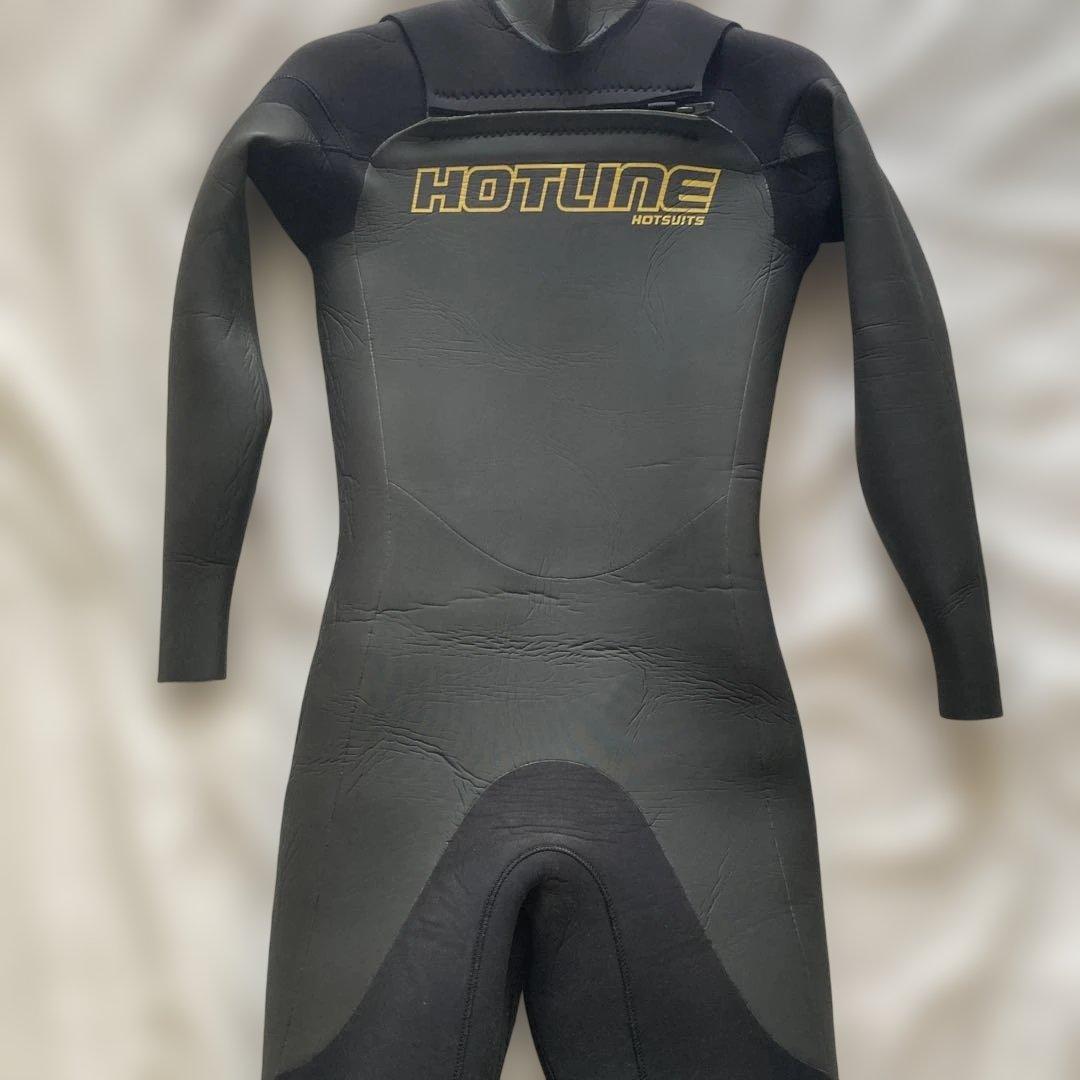 HOTLINEセミドライウェットスーツ 5mm Mサイズ