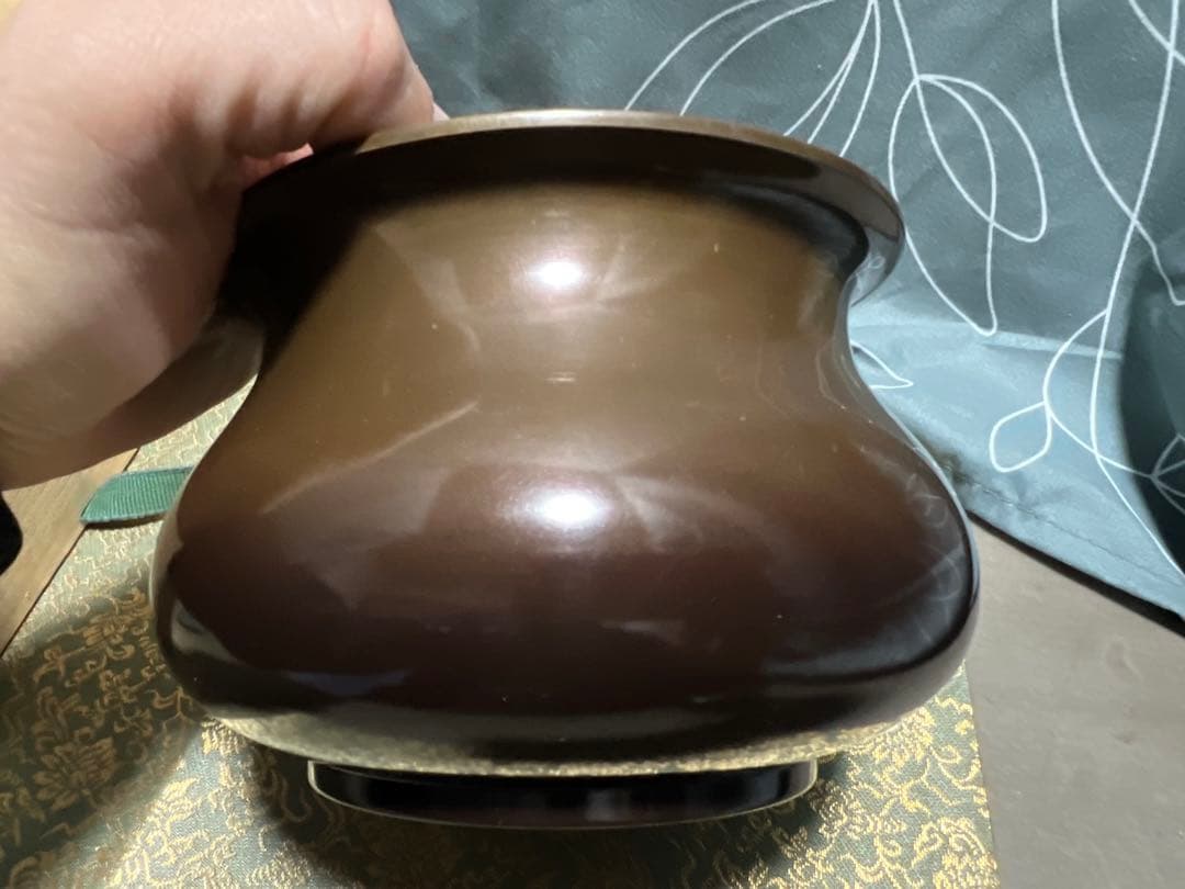 浄益 唐銅建水 共箱