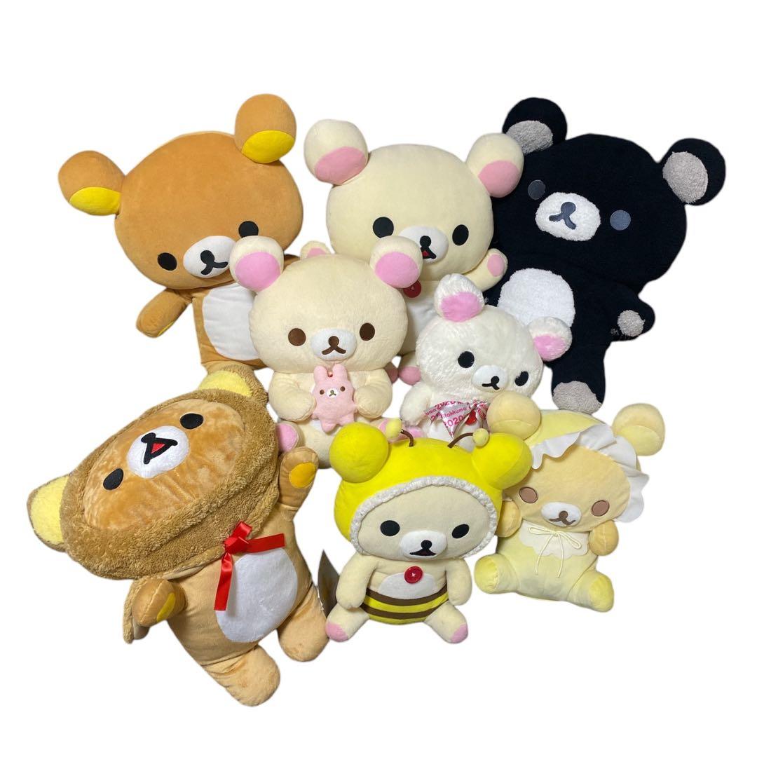 リラックマ ぬいぐるみ BIGサイズ まとめ売り 8点