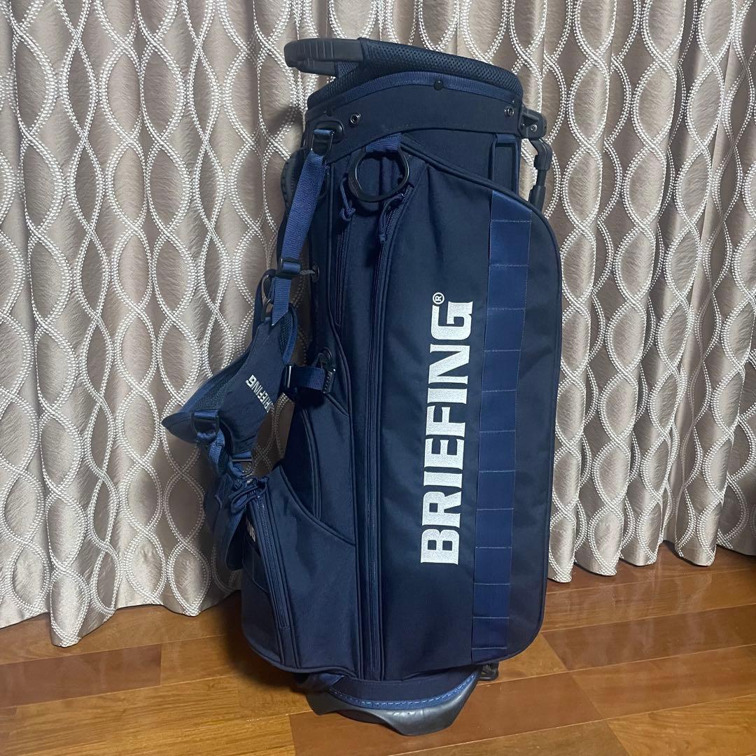 ブリーフィング キャディバッグ ネイビー