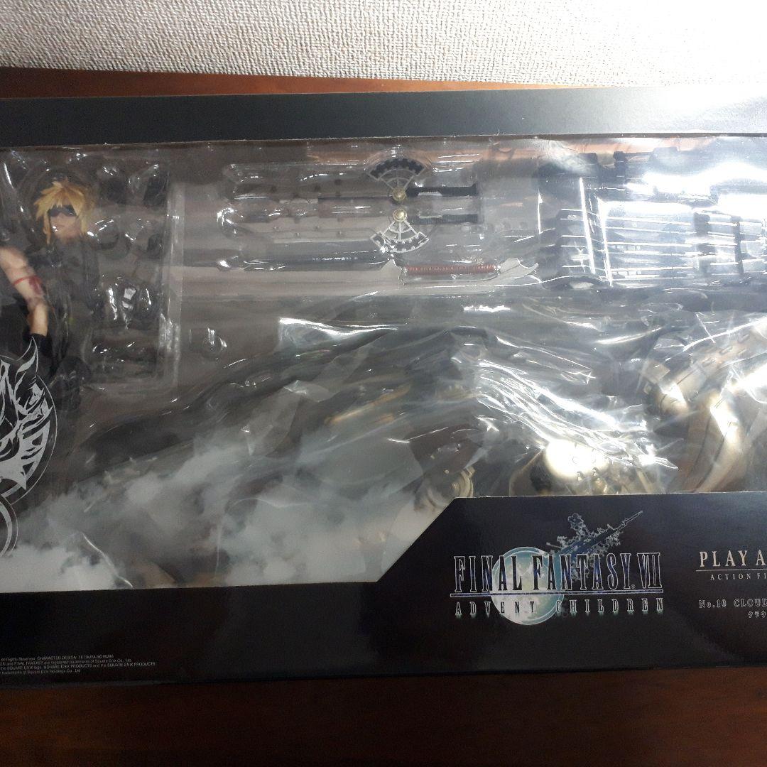 ファイナルファンタジー７　プレイアーツ改　クラウド&フェンリル　ff7