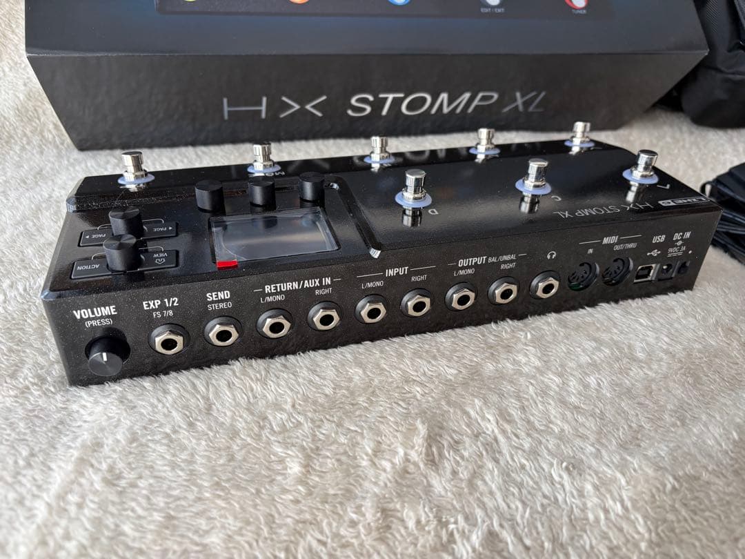 LINE 6 HX STOMP XL （ HX Messenger Bag 付）