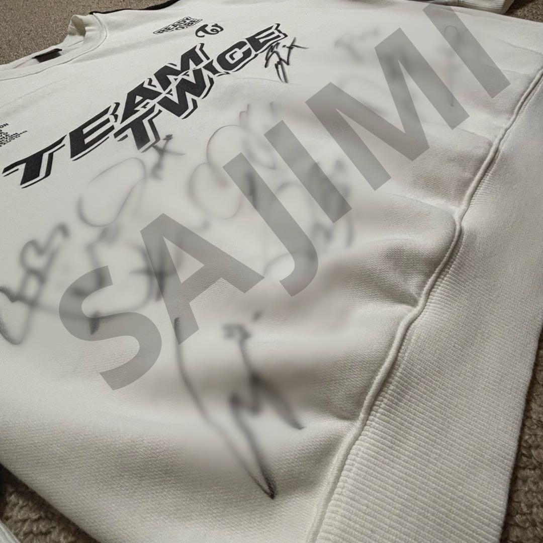 TWICE オンラインくじ 直筆サイン入りグッズ マンツーマン C賞