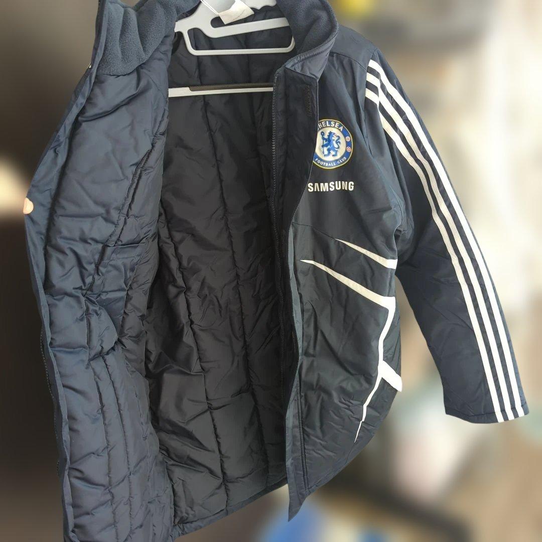 新品 タグ付き CHELSEA 【 adidas 】ベンチコート M ネイビー