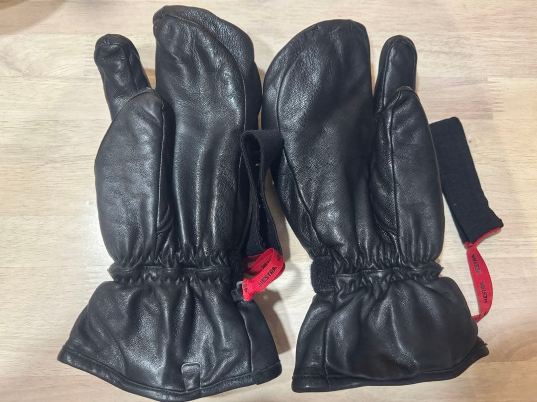 【美品】ヘストラ スキーグローブ ８