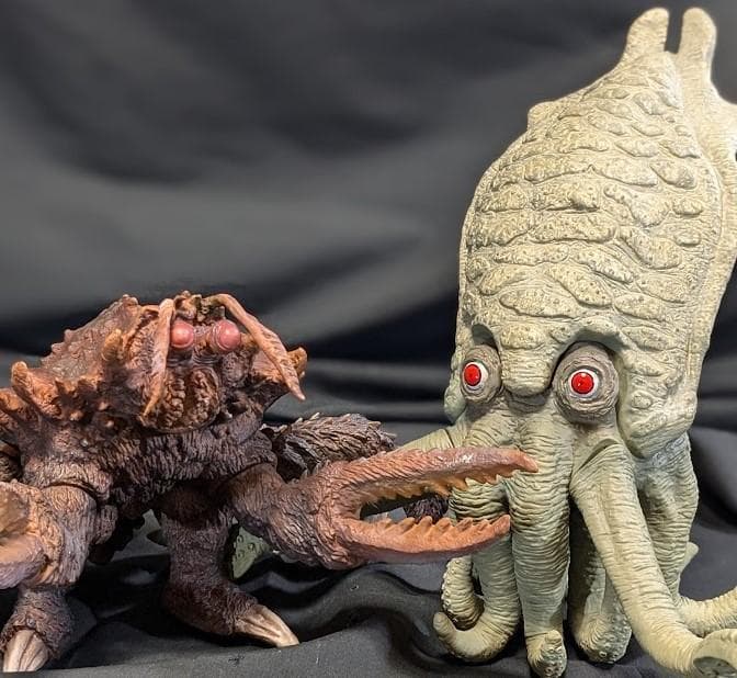 大怪獣シリーズ東宝怪獣総進撃 ゲゾラ＆ガニメ（バンダイミュージアム）２体セット