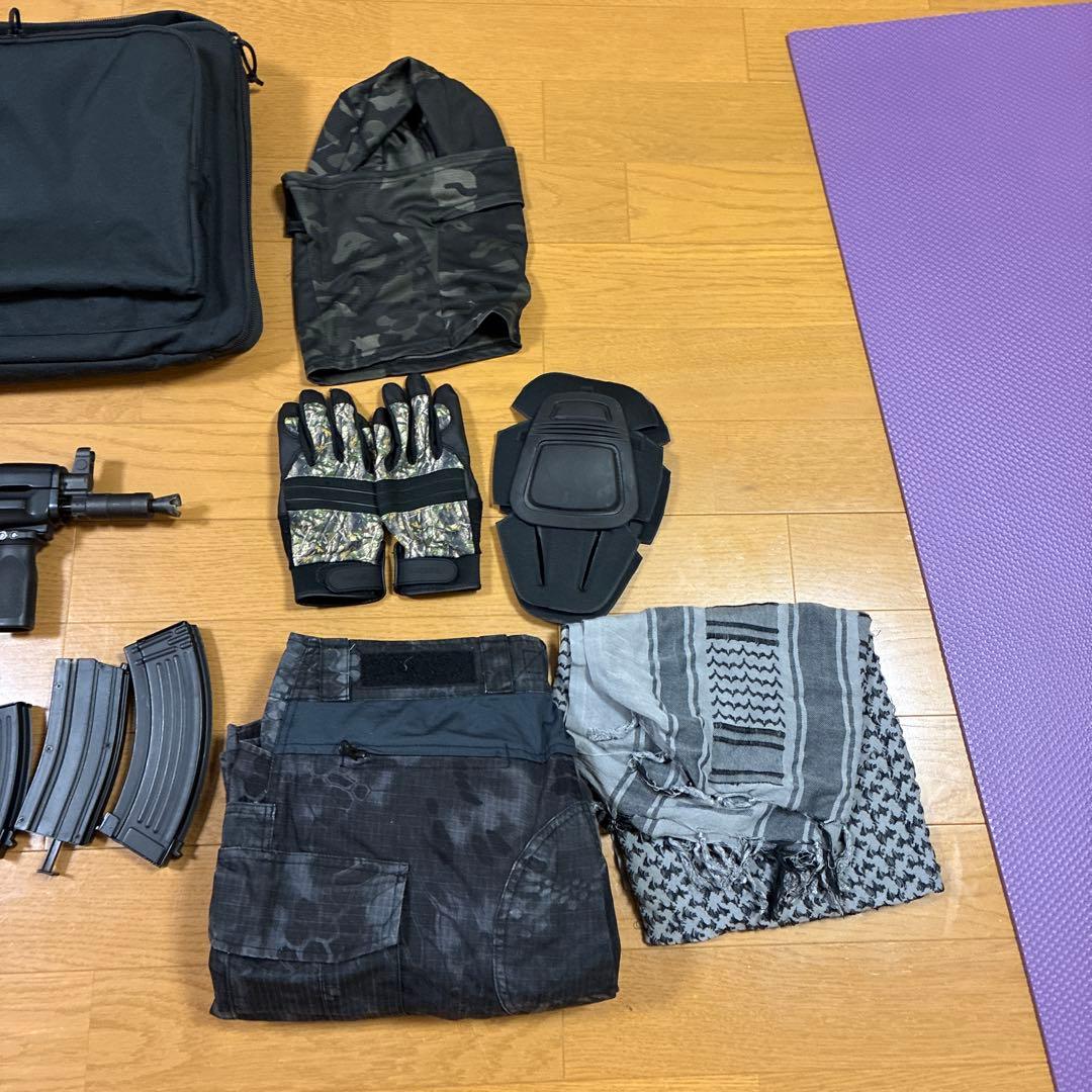 AK47HC エアソフトガン セット