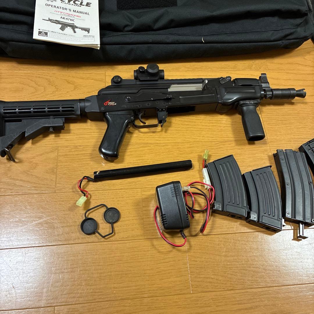 AK47HC エアソフトガン セット