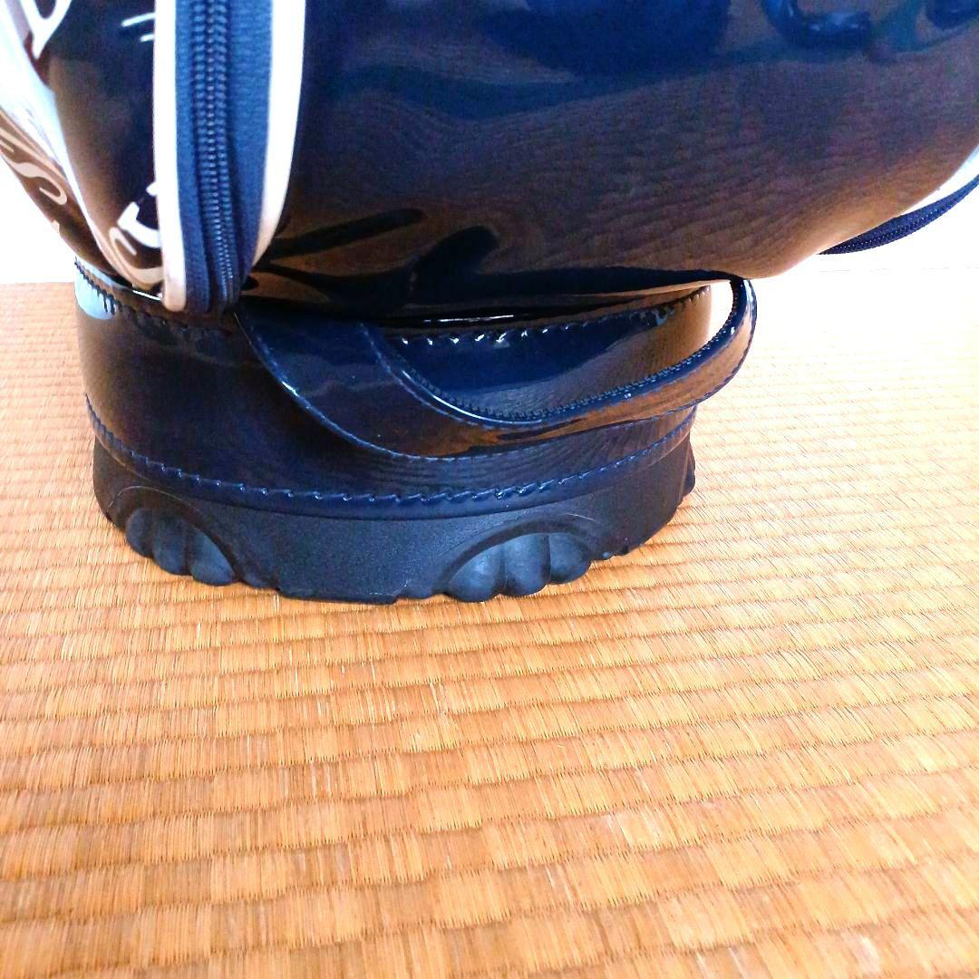 【極美品】★PSYCHO BUNNY★エナメル キャディバック ☆ サイコバニー