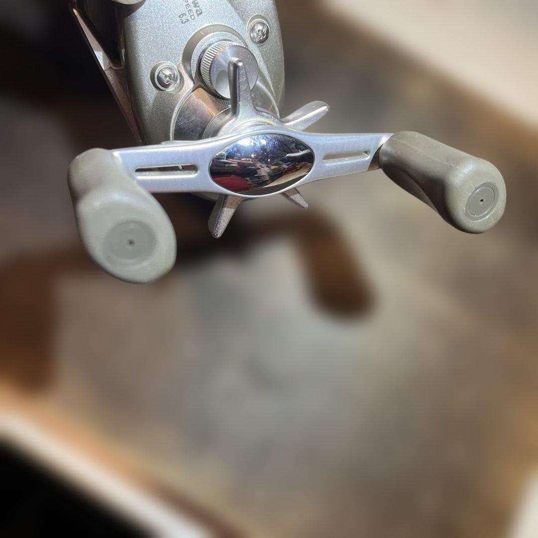 美品 OLD ベイトリール チームダイワX 103HVL MAGFORCE V