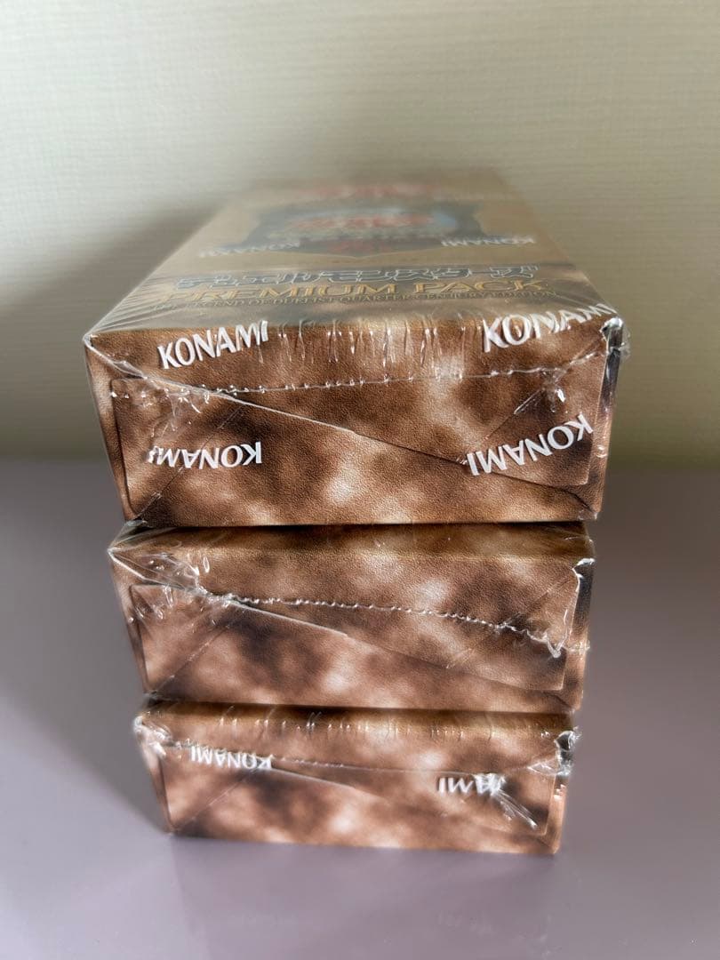 遊戯王カード 決闘者伝説25th プレミアムパック 3BOX 新品未開封