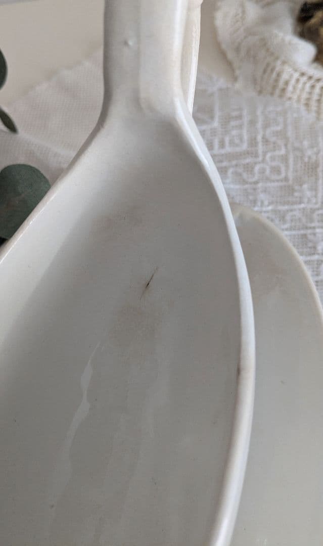 サルクミンヌ窯 白いソーシエール フランス アンティーク