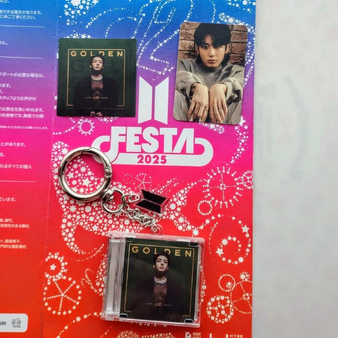 BTS FESTA限定 カプセルアルバム GOLDEN トレカ ジョングク