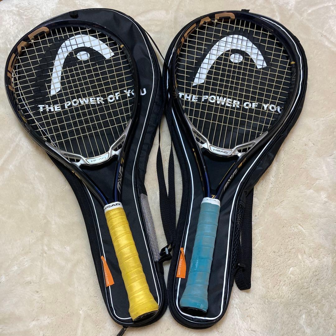 HEAD MXG7テニスラケット 2本セット