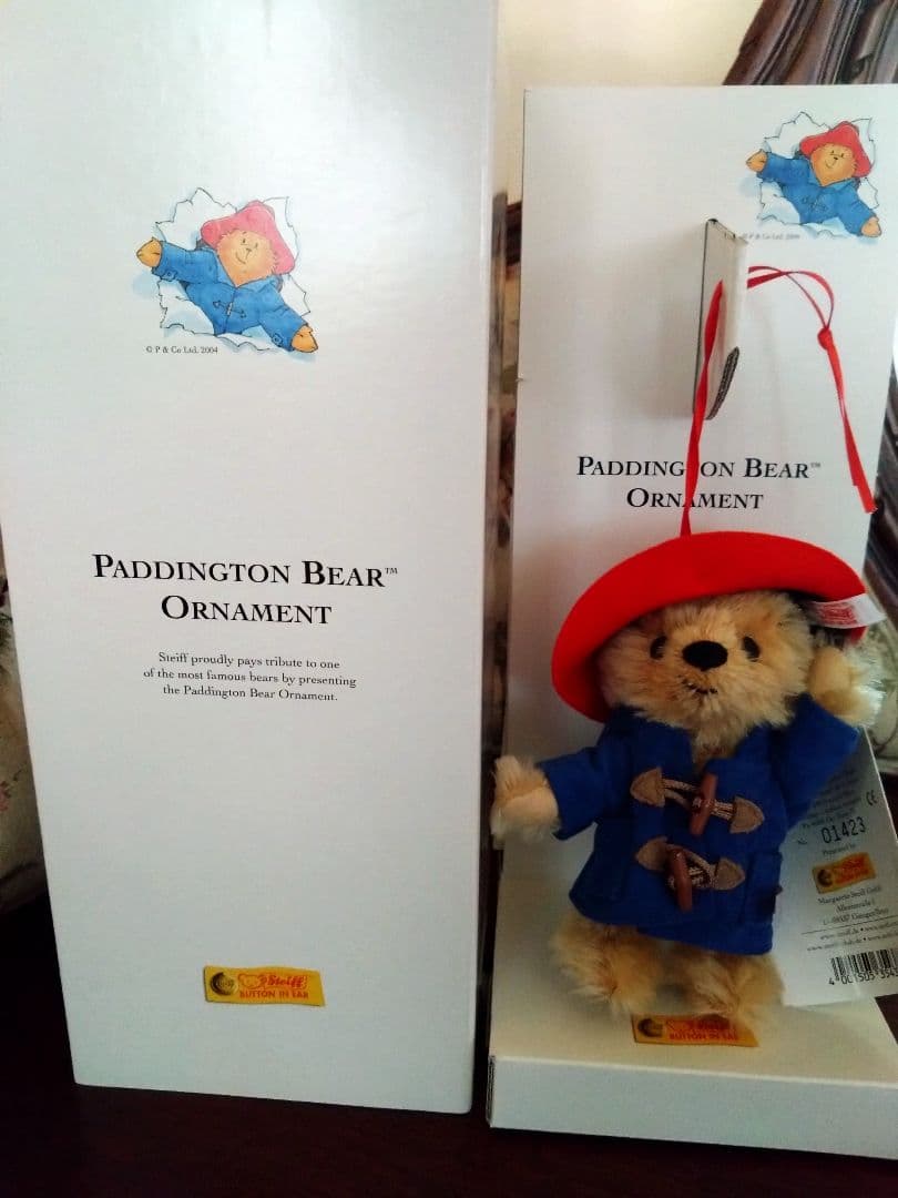 Paddington Bear Ornament　シュタイフ　パディントン