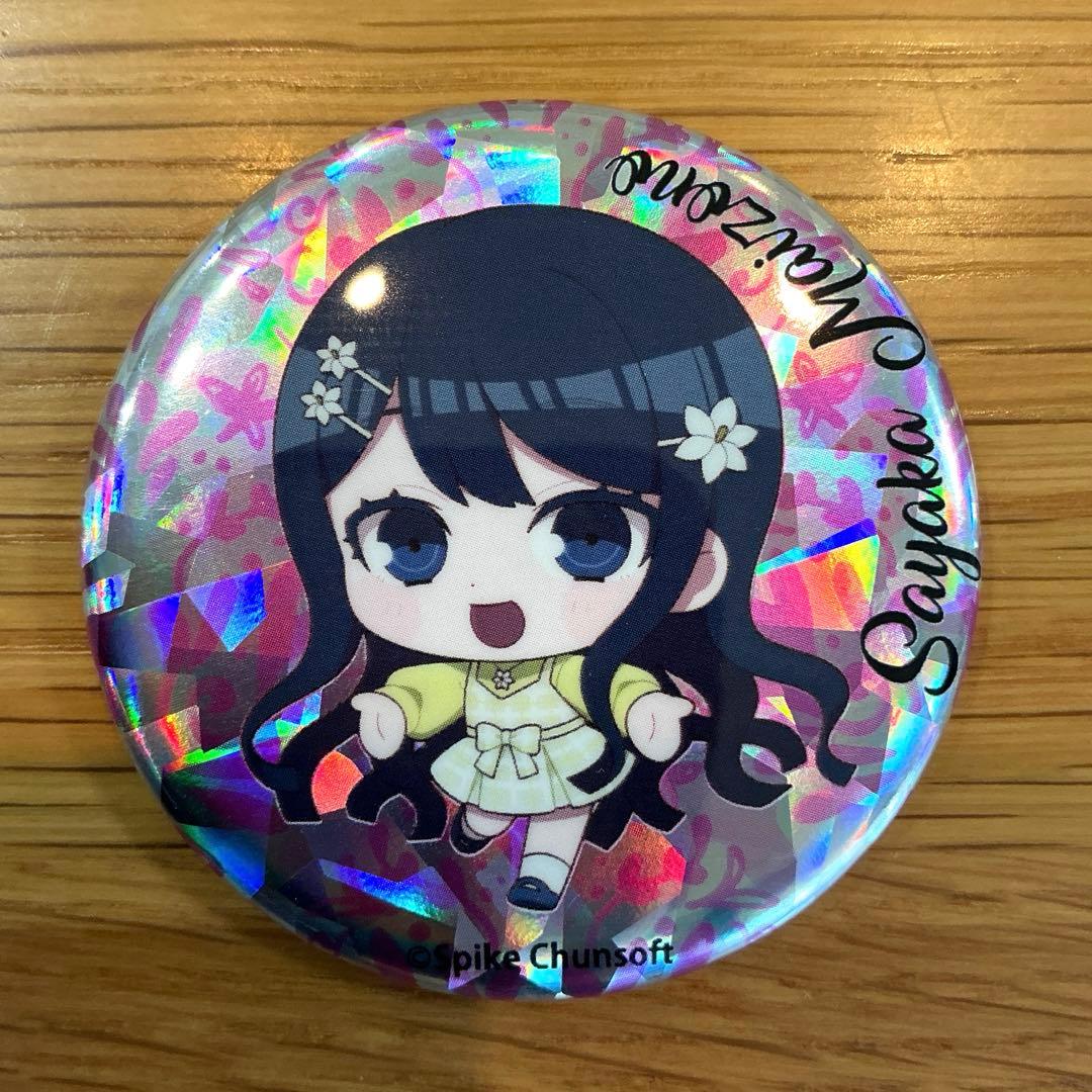 舞園 さやか 缶バッジ ホログラム レア ダンガンロンパ コラボカフェ