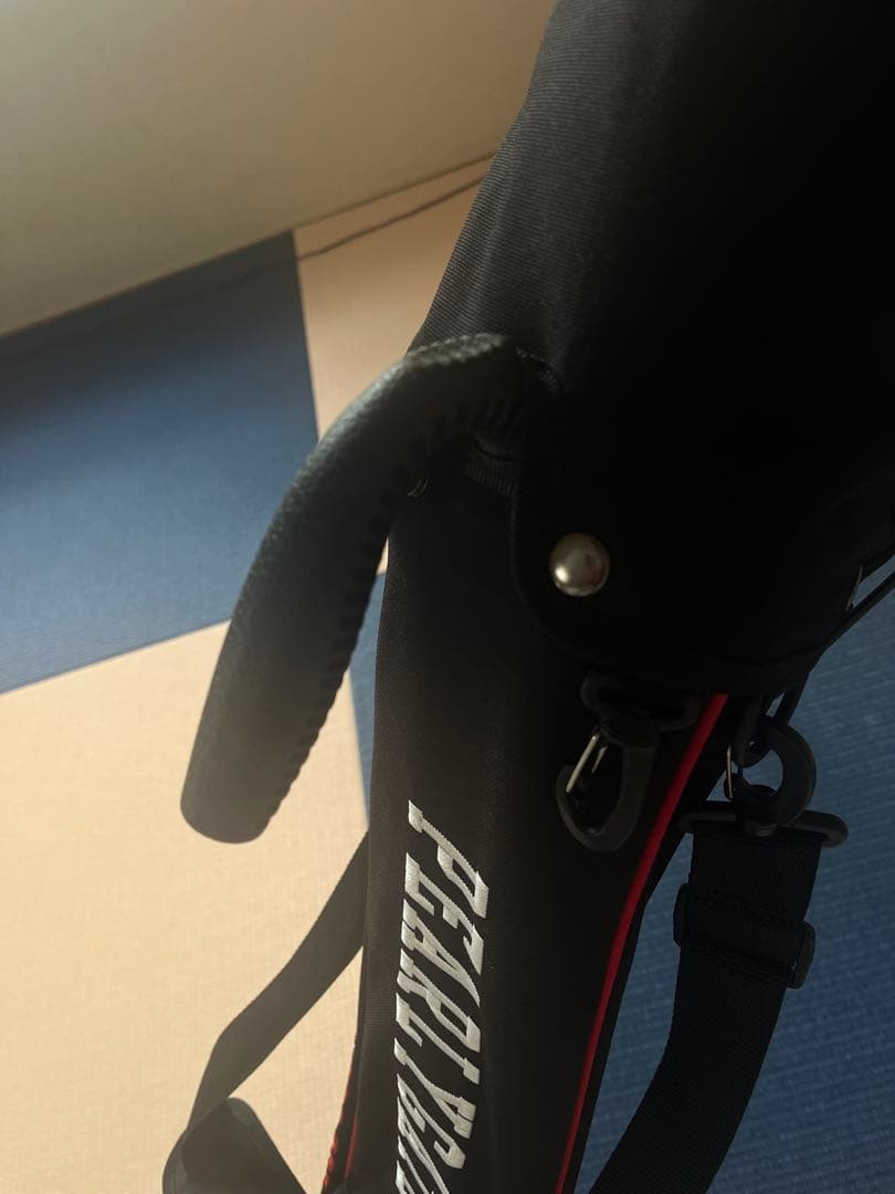 PEARLY GATES スタンド式サブバッグ ブラック　美品