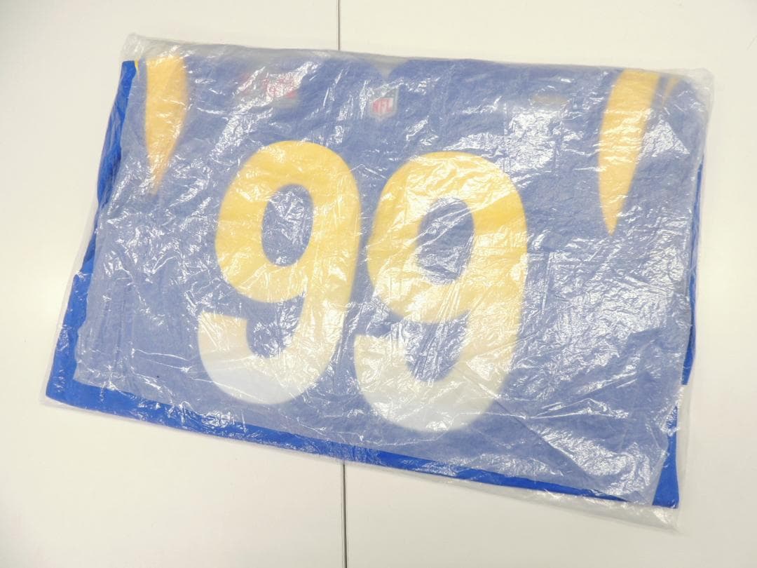 新品 ナイキ 2022 スーパーボウル記念 ロサンゼルスLAラムズ ジャージL